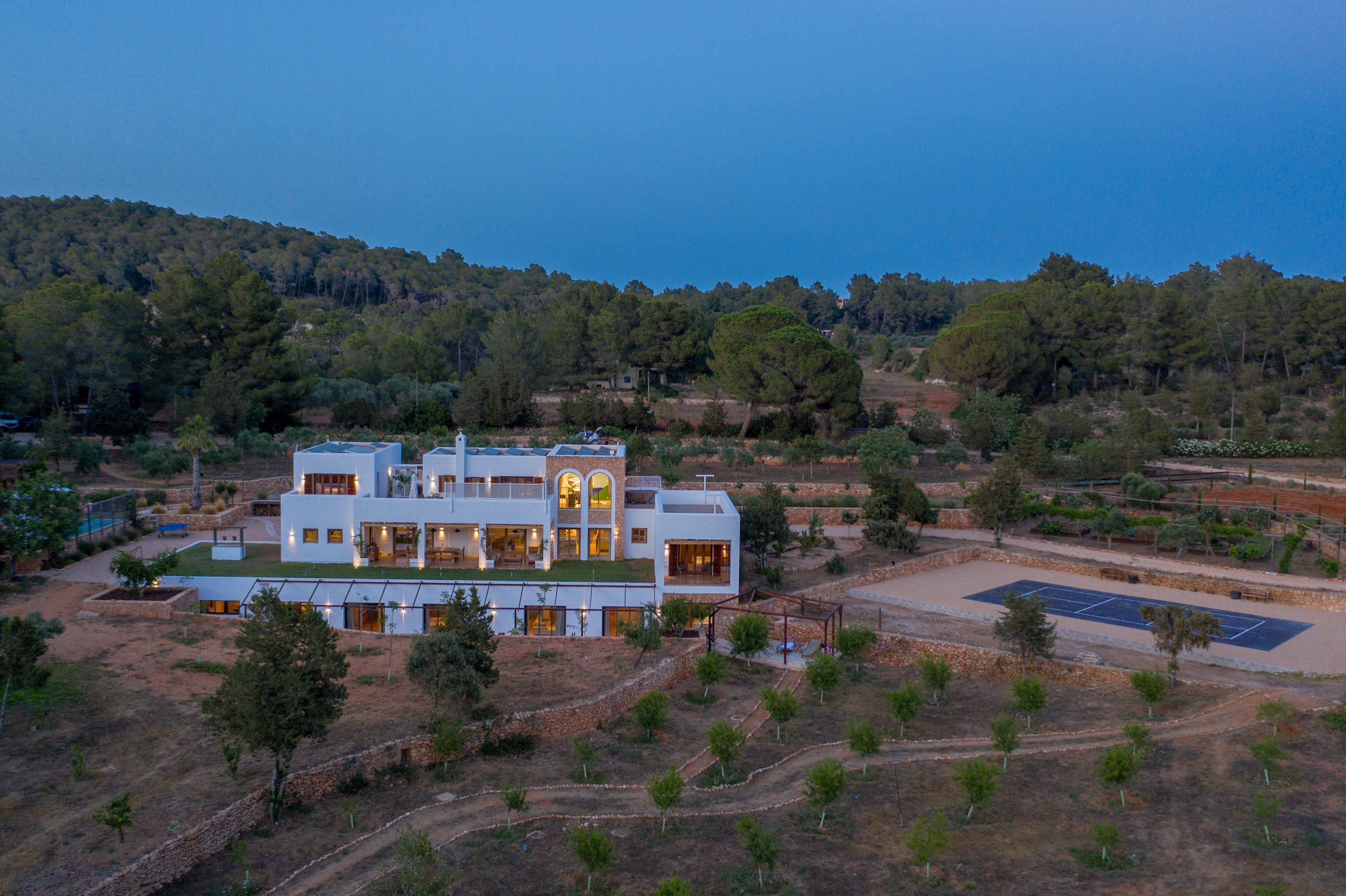 Ibiza project, blue hour